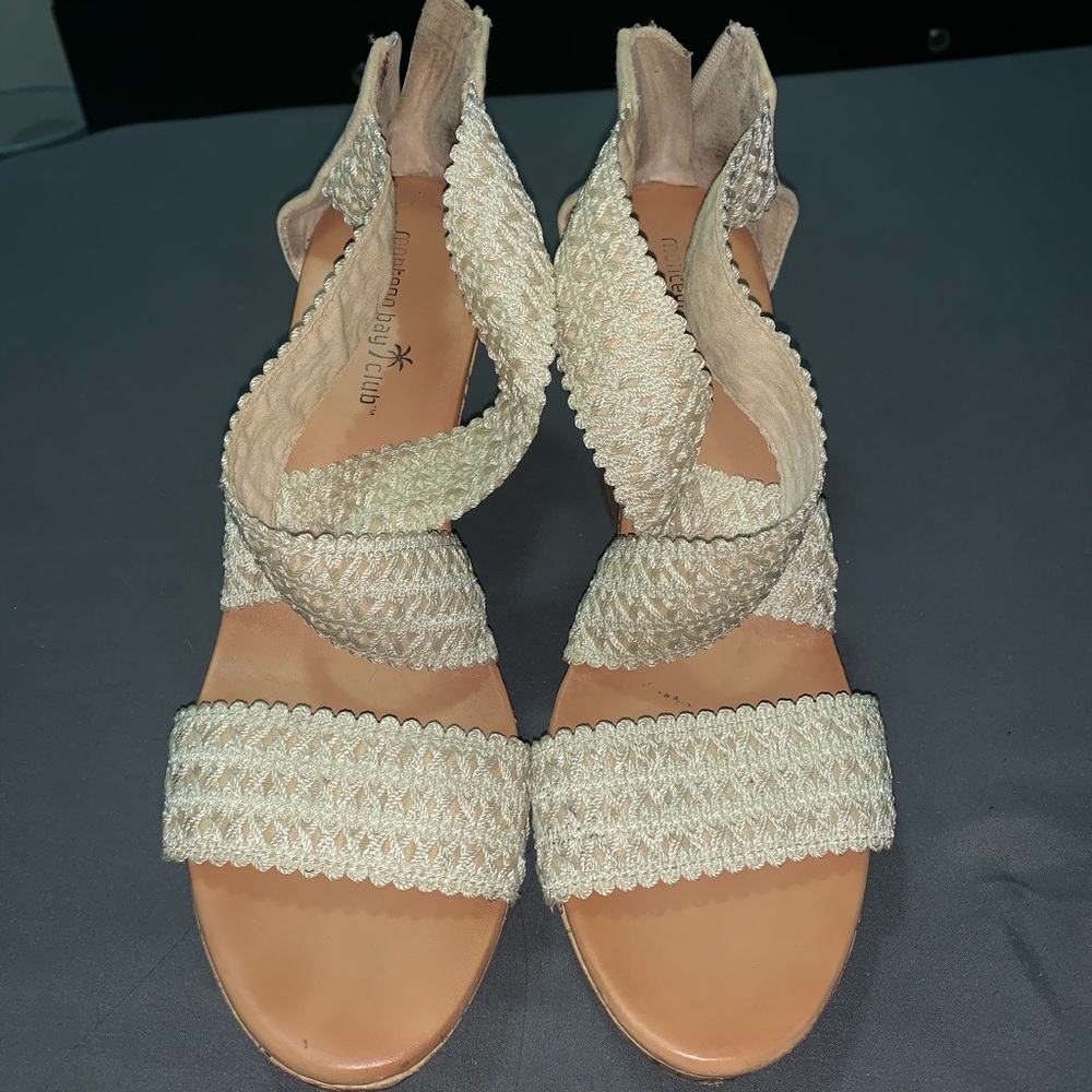 Beige Wedges